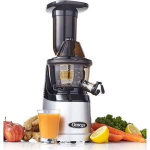 Omega MMV700S MegaMouth Vertical Low-Speed Juicer (Refurbished, Good)