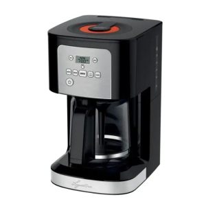 Lagostina Prima Programmable Coffee Maker, Black, 12 Cups