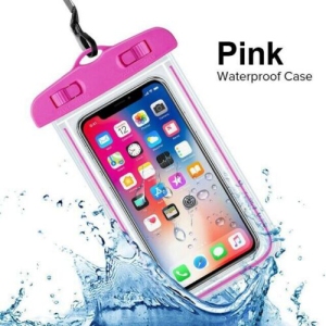 Waterproof Phone Pouch Universal Waterproof Case Dry Bag for iPhone Samsung Google Underwater Phone Protector - Pink (FREE SHIPPING)
