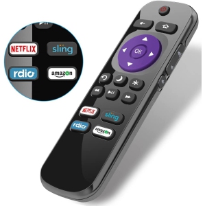 Universal Roku Remote Control Replacement for RCA Roku Smart TV Remote and Roku RCA Smart TV 32 40 43 49 50 55 60 65 70 inch, 4K LED LCD HDR UHD Smart TV