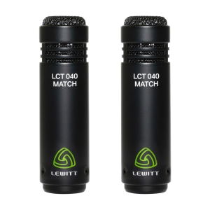 Lewitt LCT 040 MATCH MP Stereo Pair Pencil Condenser Microphone