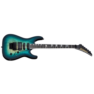 Kramer SM-1 Figured Electric Guitar - Caribbean Blue