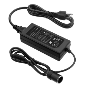 ISTAR AC to DC Converter 110V to 12V 8A 60W Car Cigarette Lighter Adapter - Wall Plug Outlet Cigarette Lighter Female Socket Converter