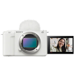 Sony Alpha ZV-E1 Full-Frame Mirrorless Vlogger Camera (Body Only) - White