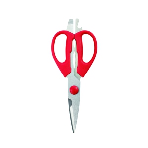 HENCKELS Kitchen Elements Multi-Purpose Shears, Red