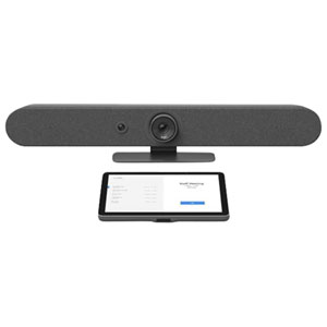 Logitech Rally Bar Mini Video Conferencing Camera + Tap IP - Black