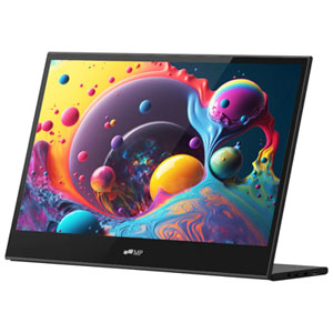 Coup d'œil sur les pixels mobiles 16" FHD 60Hz 10ms GTG IPS LCD Moniteur (MP-101-1009P01) - noir