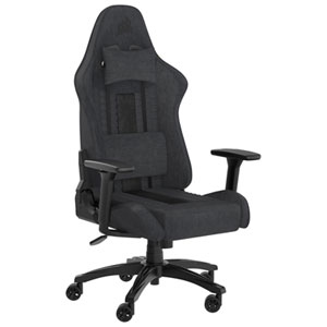 Corsair TC100 RELAXED Ergonomic Fabric Gaming Chair (2023) - Grey/Black