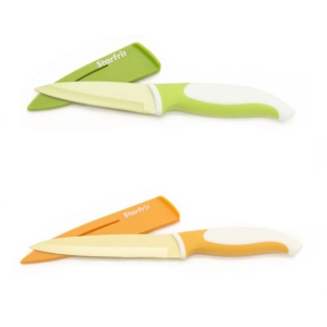 Starfrit - Set of 2 Knives, 3.5" and 5" Length, Carbon Stainless Steel Blade