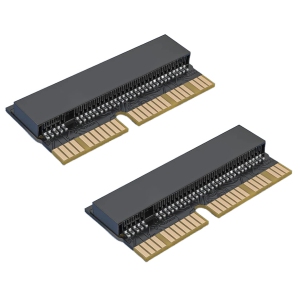 Laptopking M.2 NVME SSD Convert Adapter, 12+16pin M.2 NGFF M-Key SSD Convert Card for MacBook Air Pro Retina Mid 2013 2014 2015 2016 2017,