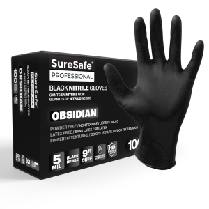 SureSafe Obsidian Black 100/Box