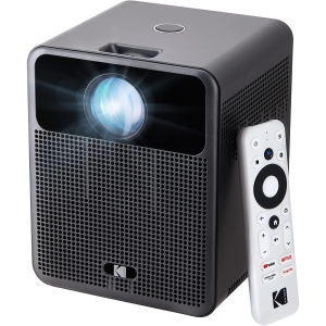 KODAK FLIK HD10 Smart Projector | 1080p FHD with Android TV, Wi-Fi, Bluetooth, HDMI & Speakers