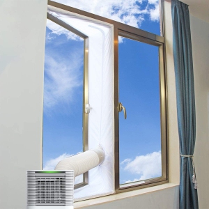 KWNOEA 400cm/157" Universal Window Seal for Portable Air Conditioner and Tumble Dryer