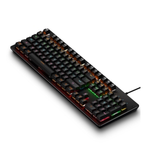 SuperShield 104 Keys Keyboard Gaming Mechanical Feel K880 Keyboard Wired With LED Backlit
