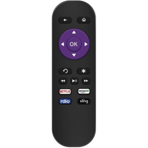 Universal Roku Remote Control Replacement for RCA Roku Smart TV Remote and Roku RCA Smart TV 32 40 43 49 50 55 60 65 70 inch, 4K LED LCD HDR UHD Smart TV