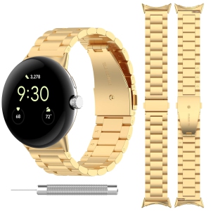 Compatible with Google Pixel Watch Band, Stainless Steel Sport Replacement Strap Bracelet Band for Google Pixel Watch