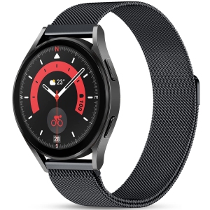 JKD Band Compatible with Samsung Galaxy Watch 5 Pro Band, Galaxy Watch 5 & 4 Band/Active 2 Watch 40mm 44mm, Samsung Watch 3 Bands/Galaxy Watch Band, 20mm Watch Band Metal Mesh Loop