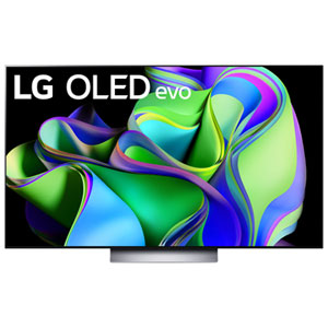LG 55" OLED Evo C-Series 4K UHD Dolby Vision Dolby Atmos 120Hz ThinQ AI webOS 23 Smart TV (OLED55C3PUA) - 2023 - Great for Movies & Gaming