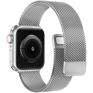 Modern Milanese Magnetic Closure iWatch Band Bracelet Strap Loop for Apple Watch Sport Edition Series 1/2/3/4/5/6/7/8 42mm,44mm,45mm