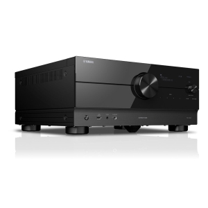 Yamaha - AVENTAGE RX-A6A 150W 9.2-Channel AV Receiver with 8K HDMI and MusicCast - Black