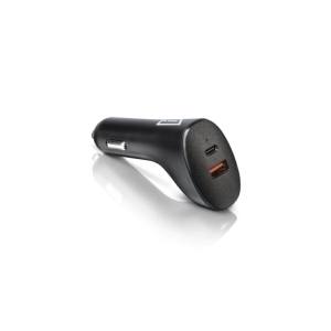iStore - Car Charger 2 Port USB-A & USB-C 6A/36W - Black (APD111CAI)