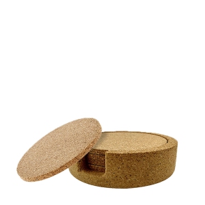 Cuisivin - Corky Round Coaster Set