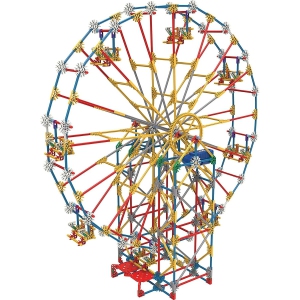 K'NEX Education - Thrill Rides - 3-in-1 Classic Amusement Park Building Set  - 744 Pcs