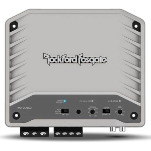 Rockford Fosgate M2-200X2 Marine 200 Watt 2-Channel Element Ready Amplifier