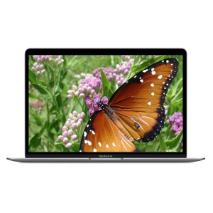 (Refurbished - Good) Macbook Air 13.3-inch (Retina, Space Gray, 1yr Warranty) 1.6GHZ Dual Core i5 (2019) MVFJ2LL/A 128GB Flash 8GB RAM 2560x1600 Mac OS/Win 10 Pro