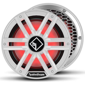 Rockford Fosgate M2D4-12S 12″ Color Optix Sealed Enclosure Marine Subwoofer – White