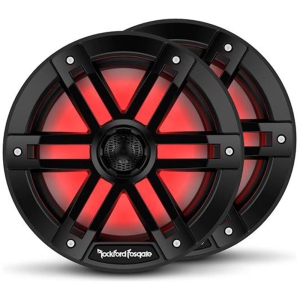 Rockford Fosgate M1-8B 8" Color Optix Marine 2-Way Speakers - Black