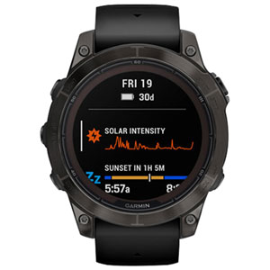 Garminfēnix7ProSapphireSolar47mmBluetoothMultisportSmartwatch-CarbonGrey/Black