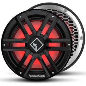 Rockford Fosgate M2D4-12SB 12″ Color Optix Sealed Enclosure Marine Subwoofer – Black