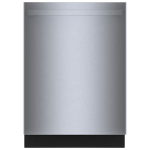 Bosch 24" 46dB Smart Top-Control Precision Wash Hybrid Tub Dishwasher with Third Rack (SHX5AEM5N) - Stainless Steel