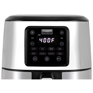 Bella Pro Touchscreen Air Fryer 4.0L 4.2QT Stainless Steel Only at Best Buy