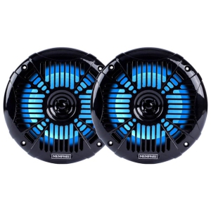 Memphis Audio MXA602SLB 6.5″ 2-Way LED Powersports Speakers – Black