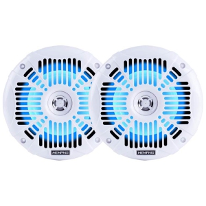 Memphis Audio MXA602SLW 6.5″ 2-Way LED Powersports Speakers – White