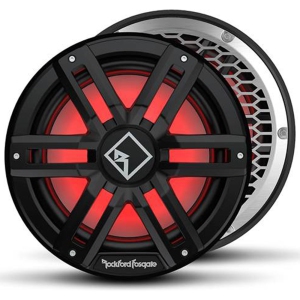 Rockford Fosgate M2D4-12IB 12″ Color Optix Infinite Baffle Marine Subwoofer – Black