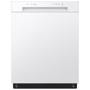 LG 24" 52dB Front-Control Dynamic Dry Sense Clean Dishwasher ENERGY STAR (LDFC2423W) - White