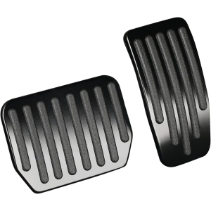 Foot Pedal Pads Set for Tesla Model 3 Model Y, Non-Slip Performance Aluminum Car Accessories Brake & Accelerator Pedal Covers for Model 3/Y (Black)