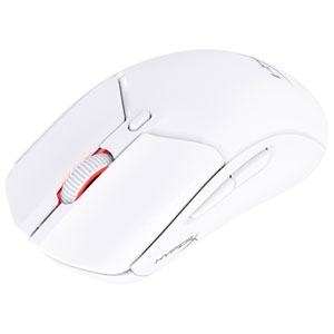 Souris de jeu sans fil HyperX Pulsefire Haste 2 26000 DPI 6N0A9AA - Blanc