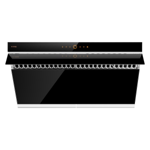 FOTILE JQG9006 36" Range Hood | Unique Side-Draft Design for Under Cabinet or Wall Mount | Motion activation | Dual DC motors