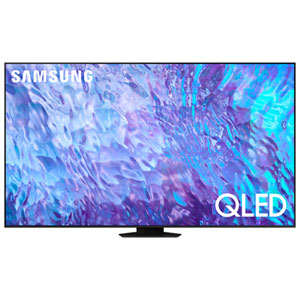 Samsung 98" Q80C 4K UHD HDR QLED 120Hz Dolby Atmos Direct Full Array Tizen Smart TV (QN98Q80CAFXZC) - 2023 - Titan Black