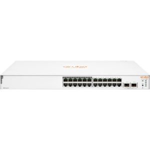 HPE Aruba Instant On 1830 24-Port Gigabit PoE+ Compliant Managed Network Switch - (JL813A#ABA)