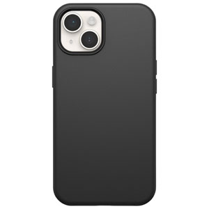 OtterBox Symmetry Fitted Hard Shell Case with MagSafe for iPhone 16e/15/14/13 - Black