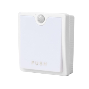 RCA - LED Wall Light with Motion Sensor, 140 Lumens, White