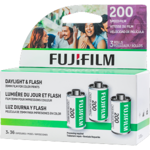Fujifilm CA200 36 Exposure Film 3pk