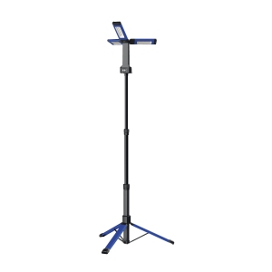 Energizer 2000-lumen Triple Head Rechargeable LED Work Light - Blue/Black