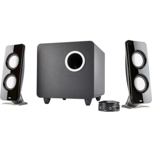 Cyber Acoustics CA-3610 CA-3610 Curve.Immersion 62W Peak Power Speaker System with Control Pod (CA-3610)