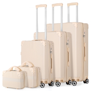 HIKOLAYAE Sunshine Collection Hardside Spinner Luggage Sets in